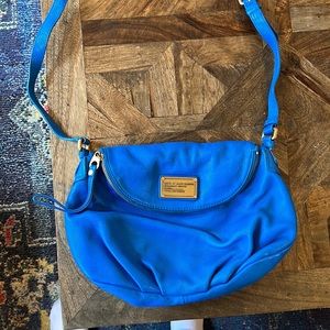 Marc by Marc Jacobs Blue Leather Crossbody Bag